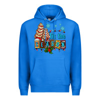 True Royal tis the season christmas tree cake ado Premium Hoodie - AdoDesignShop