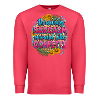 Cardinal throwing sarcasm around like confetti Premium Sweatshirt - Zillion Design Studio