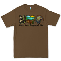 Cacao peace love largemouth bass Premium Tee - LillyAllenDesigns