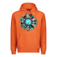 Carrot western sunflower gemstone Premium Hoodie - JahusDesignShop
