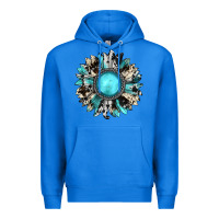 True Royal western sunflower gemstone Premium Hoodie - JahusDesignShop