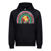 Black hatched egg easter chicks rainbow Urban Hoodie - Artiststas