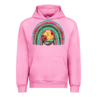 Fuchsia Pink hatched egg easter chicks rainbow Urban Hoodie - Artiststas