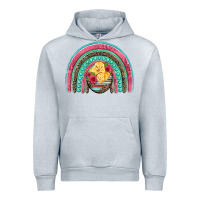 Heather Grey hatched egg easter chicks rainbow Urban Hoodie - Artiststas
