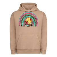 Pigment Burro hatched egg easter chicks rainbow Urban Hoodie - Artiststas