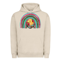 Pigment French Oak hatched egg easter chicks rainbow Urban Hoodie - Artiststas