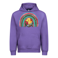 Tulip hatched egg easter chicks rainbow Urban Hoodie - Artiststas