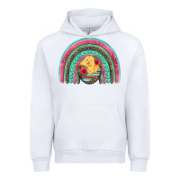 White hatched egg easter chicks rainbow Urban Hoodie - Artiststas