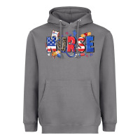 Storm American nurse Heavyweight Hoodie - Zillion Design Studio