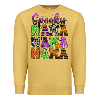 Antique Gold Spooky Mama Premium Sweatshirt - texasbilliewilder