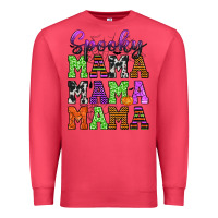 Cardinal Spooky Mama Premium Sweatshirt - texasbilliewilder