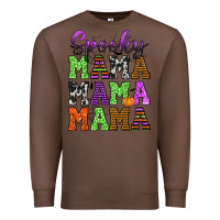 Chestnut Spooky Mama Premium Sweatshirt - texasbilliewilder