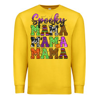 Lemon Spooky Mama Premium Sweatshirt - texasbilliewilder