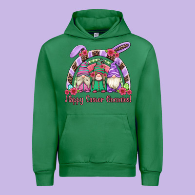 Happy Easter Gnomies Rainbow Urban Hoodie Designed By Artiststas