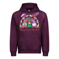 Mauve Wine happy easter gnomies rainbow Urban Hoodie - Artiststas