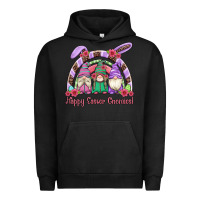 Pigment Black happy easter gnomies rainbow Urban Hoodie - Artiststas