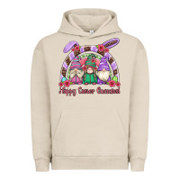 Pigment French Oak happy easter gnomies rainbow Urban Hoodie - Artiststas