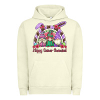 Pigment Pistachio happy easter gnomies rainbow Urban Hoodie - Artiststas