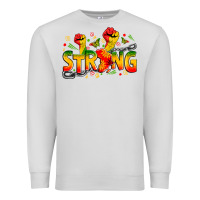 Dove Grey strong juneteenth Premium Sweatshirt - Zillion Design Studio