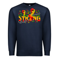 Navy strong juneteenth Premium Sweatshirt - Zillion Design Studio