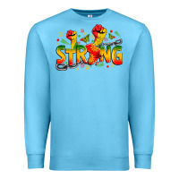 Ocean Blue strong juneteenth Premium Sweatshirt - Zillion Design Studio