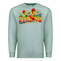 Seafoam strong juneteenth Premium Sweatshirt - Zillion Design Studio