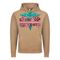 Vintage Coffee floral nurse preview Vintage Hoodie - AdoDesignShop