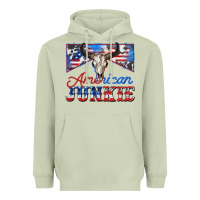 Matcha American junkie Heavyweight Hoodie - Zillion Design Studio