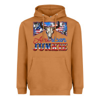 Meerkat American junkie Heavyweight Hoodie - Zillion Design Studio
