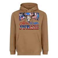 Toasted Coconut American junkie Heavyweight Hoodie - Zillion Design Studio