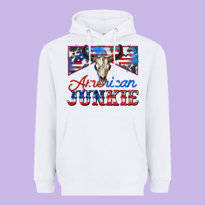American Junkie Heavyweight Hoodie Designed By Zillion Design Studio