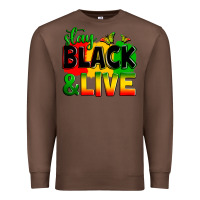 Chestnut stay black and live Premium Sweatshirt - Zillion Design Studio