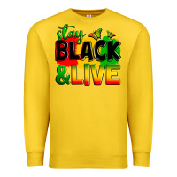 Lemon stay black and live Premium Sweatshirt - Zillion Design Studio