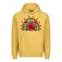 Antique Gold firefighter rainbow Premium Hoodie - Artiststas