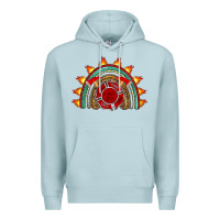 Blue Mist firefighter rainbow Premium Hoodie - Artiststas