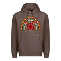 Coffee firefighter rainbow Premium Hoodie - Artiststas