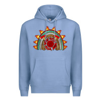 Colony Blue firefighter rainbow Premium Hoodie - Artiststas