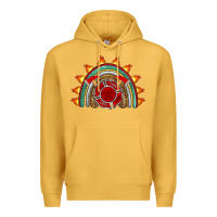 Mustard firefighter rainbow Premium Hoodie - Artiststas