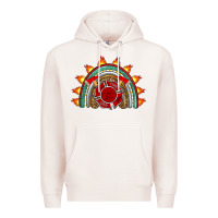 Pale Pink firefighter rainbow Premium Hoodie - Artiststas
