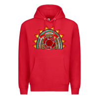 Red firefighter rainbow Premium Hoodie - Artiststas