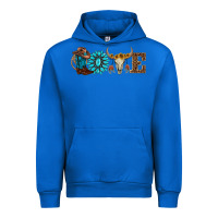 Cobalt western love Urban Hoodie - AdoDesignShop