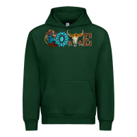 Foreset Green western love Urban Hoodie - AdoDesignShop