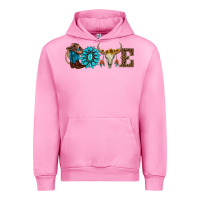Fuchsia Pink western love Urban Hoodie - AdoDesignShop