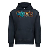 Navy western love Urban Hoodie - AdoDesignShop