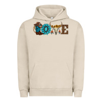 Pigment French Oak western love Urban Hoodie - AdoDesignShop