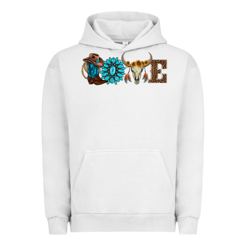 Western Love Urban Hoodie by AdoDesignShop | Teevron