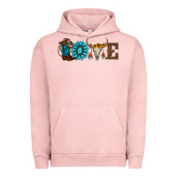 Pigment Salmon western love Urban Hoodie - AdoDesignShop