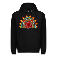 Black firefighter rainbow Premium Hoodie - Artiststas