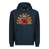 Navy firefighter rainbow Premium Hoodie - Artiststas
