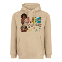Mushroom afro woman loc queen Heavyweight Hoodie - texasbilliewilder